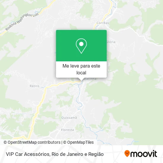 VIP Car Acessórios mapa