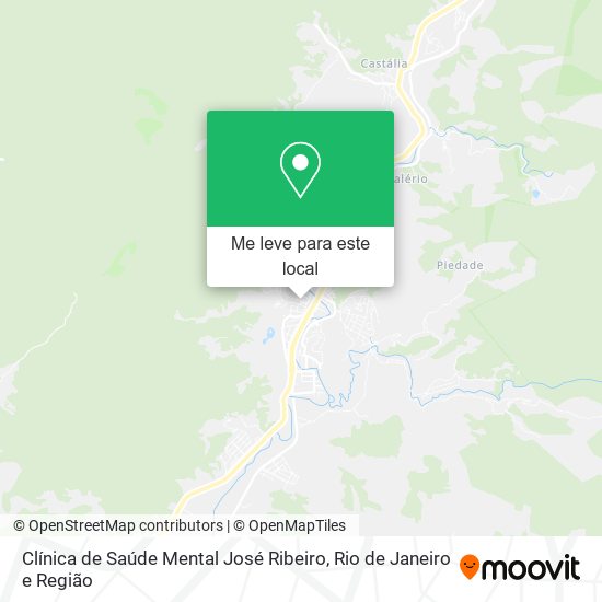 Clínica de Saúde Mental José Ribeiro mapa