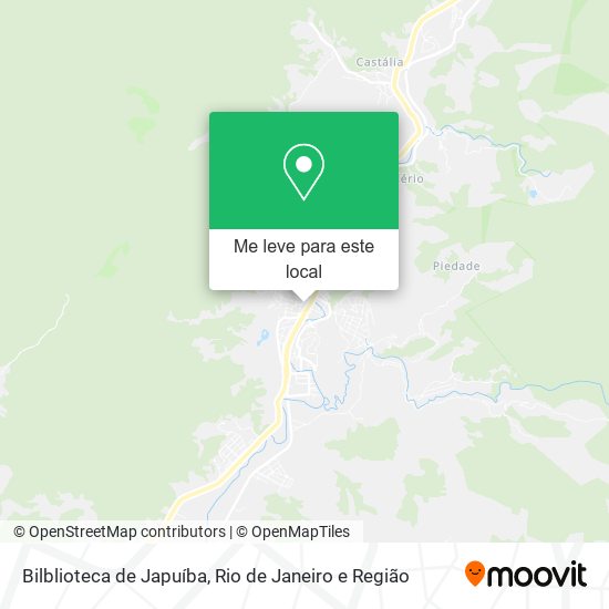 Bilblioteca de Japuíba mapa