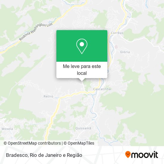 Bradesco mapa