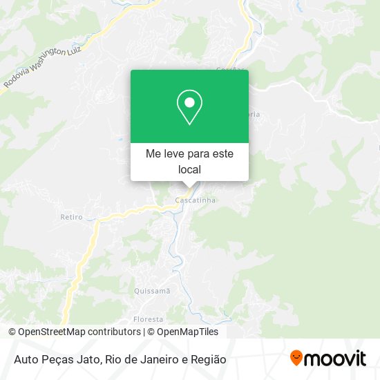 Auto Peças Jato mapa