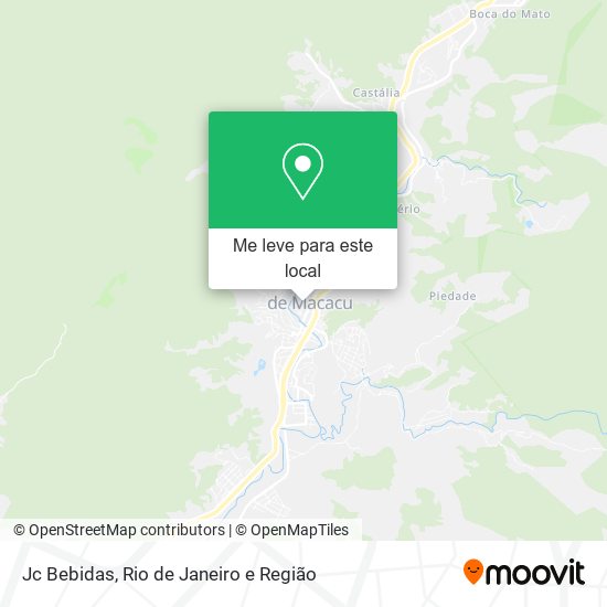 Jc Bebidas mapa