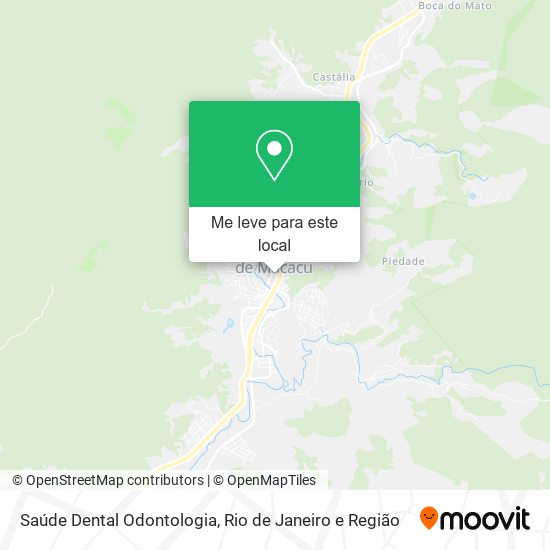 Saúde Dental Odontologia mapa