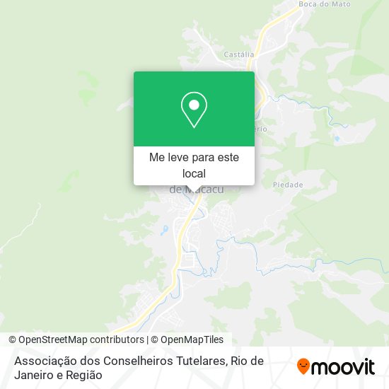 Associação dos Conselheiros Tutelares mapa