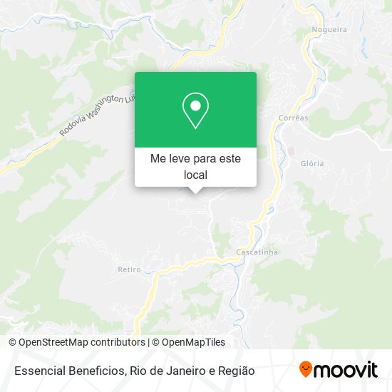 Essencial Beneficios mapa