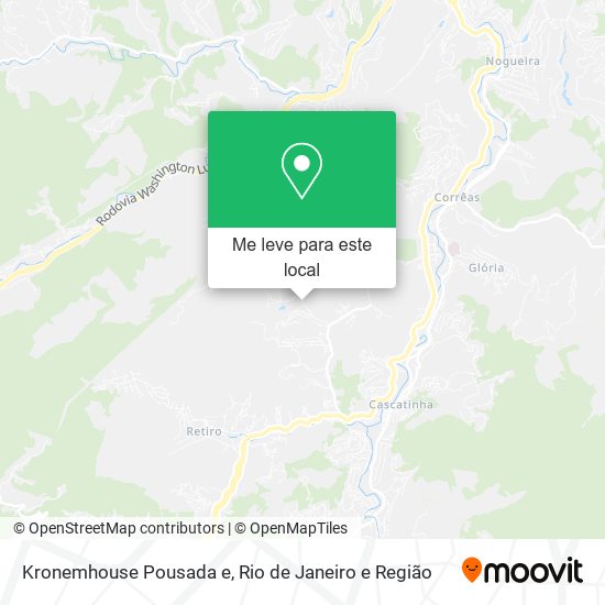 Kronemhouse Pousada e mapa