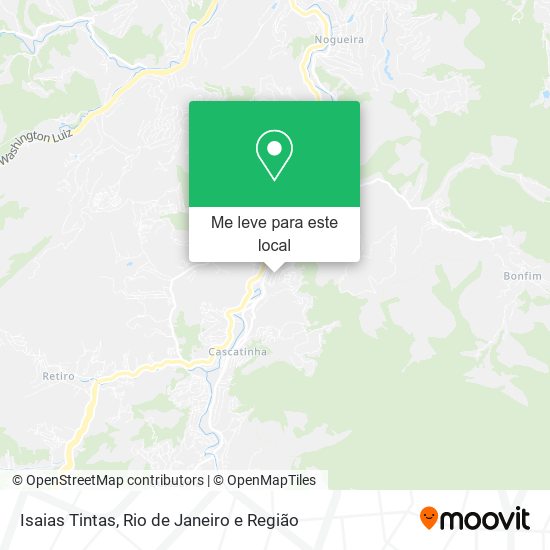 Isaias Tintas mapa