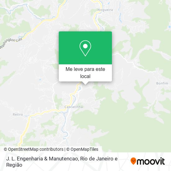 J. L. Engenharia & Manutencao mapa