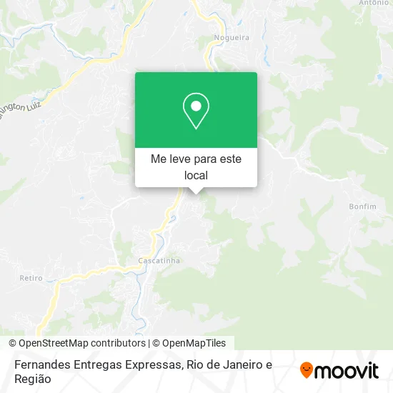 Fernandes Entregas Expressas mapa