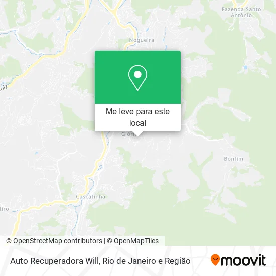 Auto Recuperadora Will mapa