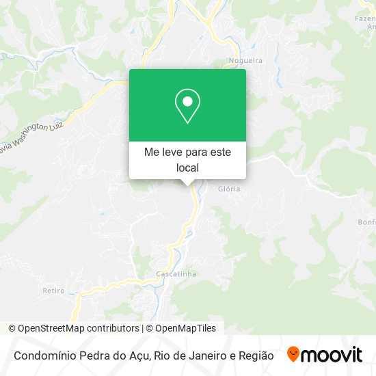 Condomínio Pedra do Açu mapa