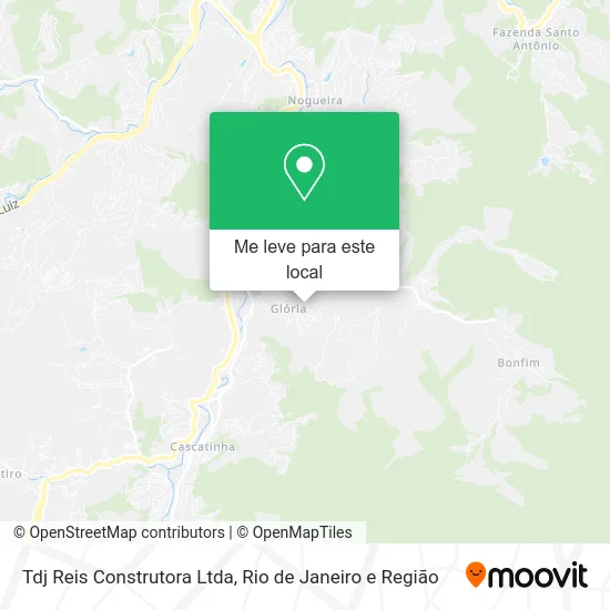 Tdj Reis Construtora Ltda mapa