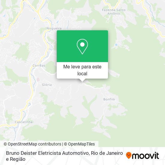 Bruno Deister Eletricista Automotivo mapa