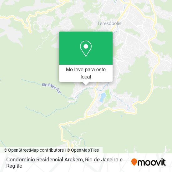 Condominio Residencial Arakem mapa