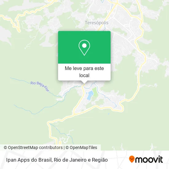 Ipan Apps do Brasil mapa