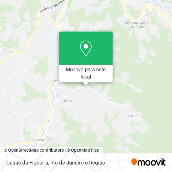 Casas da Figueira mapa