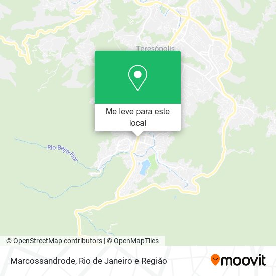 Marcossandrode mapa