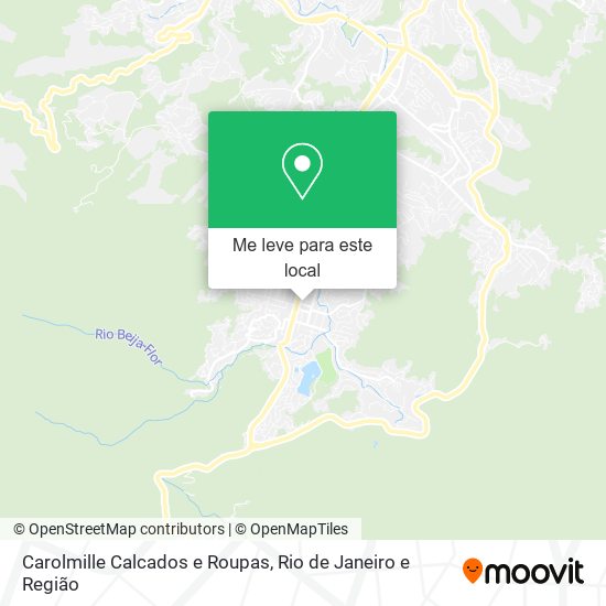Carolmille Calcados e Roupas mapa