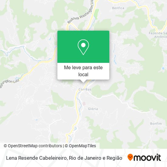 Lena Resende Cabeleireiro mapa