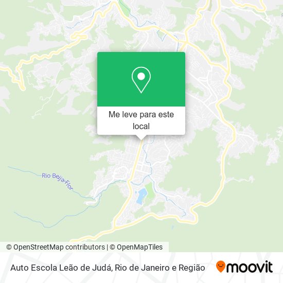 Auto Escola Leão de Judá mapa