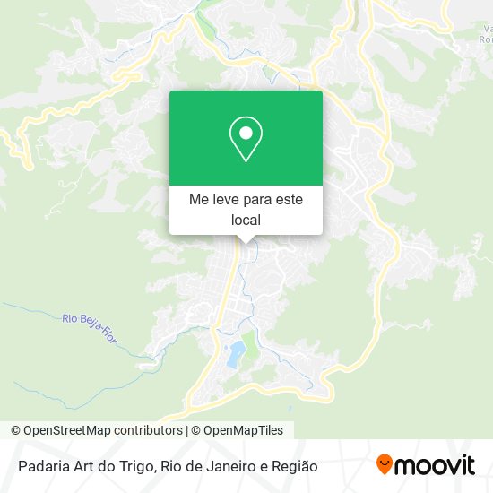 Padaria Art do Trigo mapa