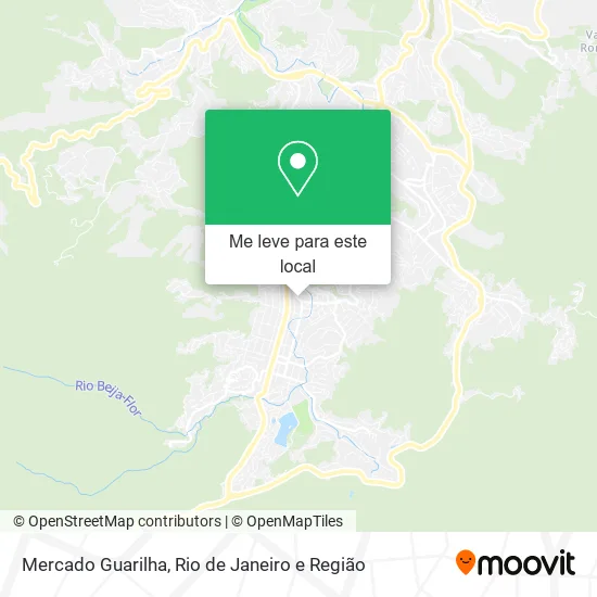 Mercado Guarilha mapa