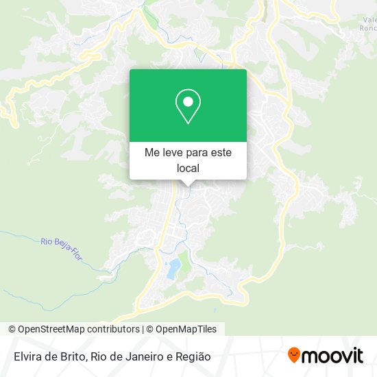 Elvira de Brito mapa