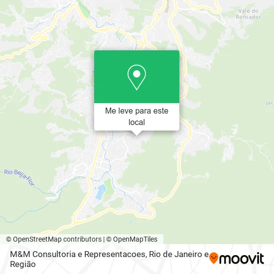 M&M Consultoria e Representacoes mapa