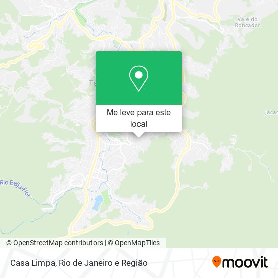 Casa Limpa mapa