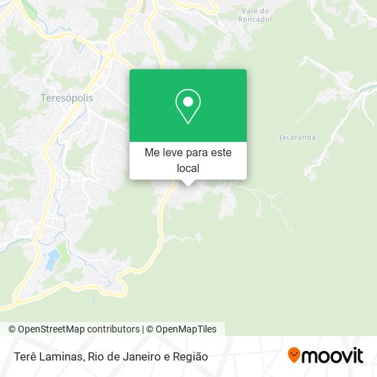 Terê Laminas mapa