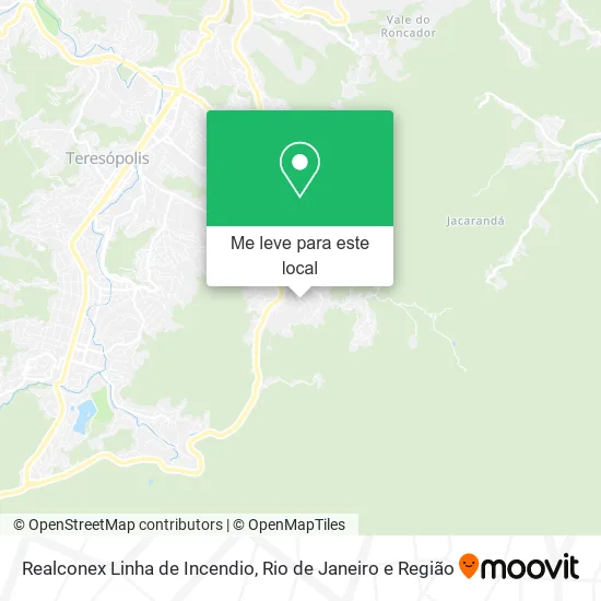 Realconex Linha de Incendio mapa