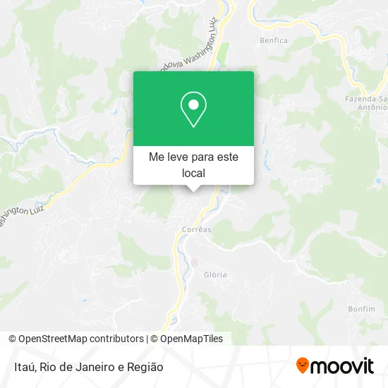 Itaú mapa