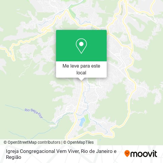 Igreja Congregacional Vem Viver mapa