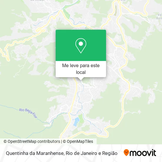 Quentinha da Maranhense mapa