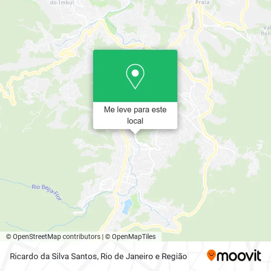 Ricardo da Silva Santos mapa