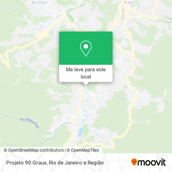 Projeto 90 Graus mapa