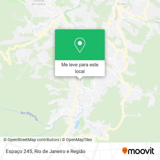 Espaço 245 mapa