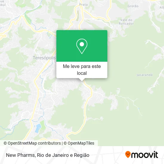 New Pharms mapa