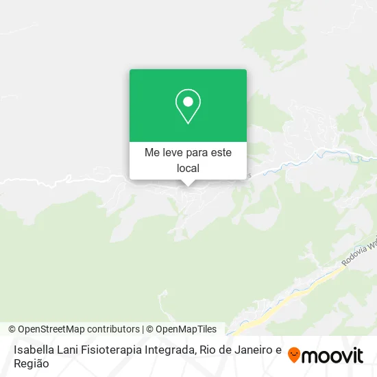 Isabella Lani Fisioterapia Integrada mapa