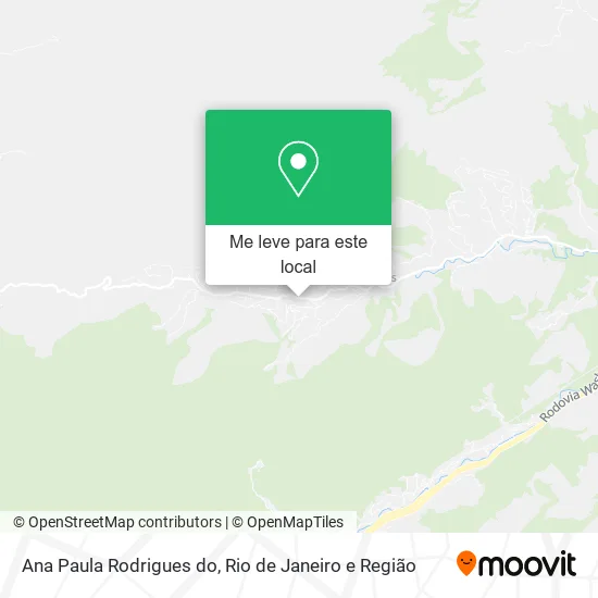 Ana Paula Rodrigues do mapa