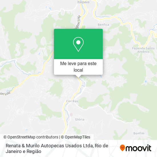Renata & Murilo Autopecas Usados Ltda mapa