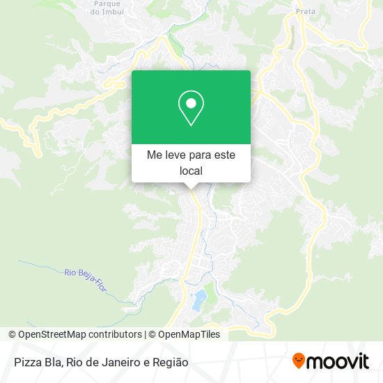 Pizza Bla mapa