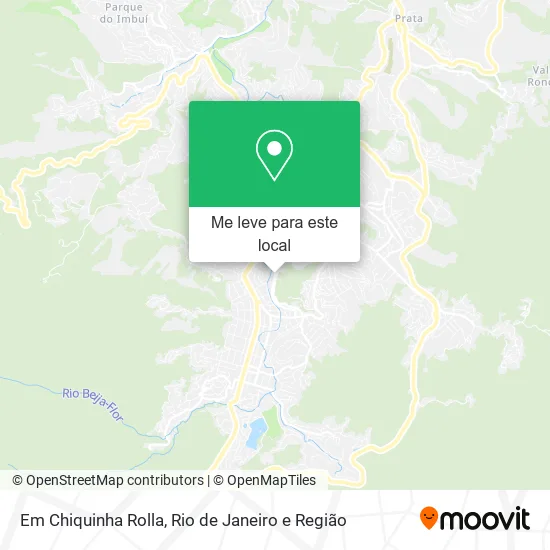 Em Chiquinha Rolla mapa