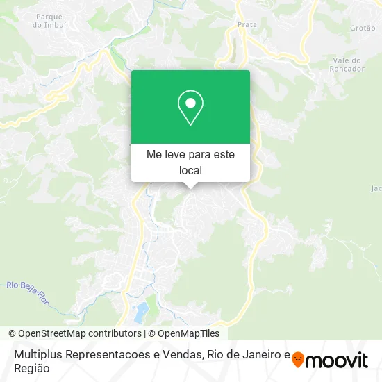 Multiplus Representacoes e Vendas mapa