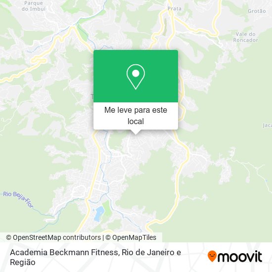 Academia Beckmann Fitness mapa
