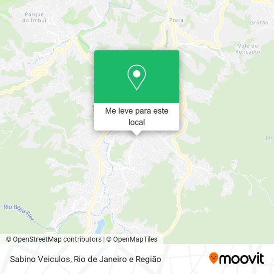 Sabino Veiculos mapa