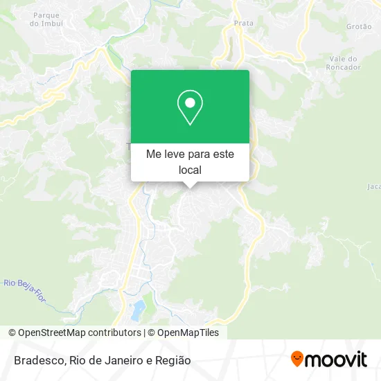 Bradesco mapa