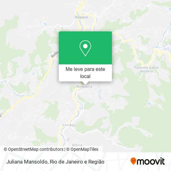 Juliana Mansoldo mapa