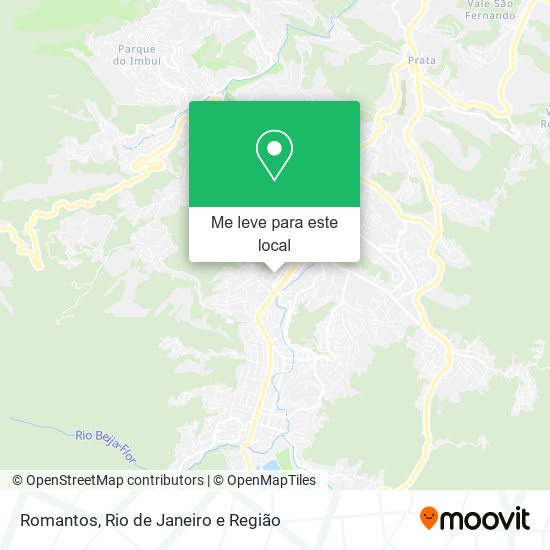 Romantos mapa