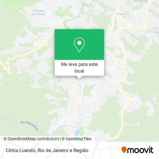 Cíntia Luando mapa